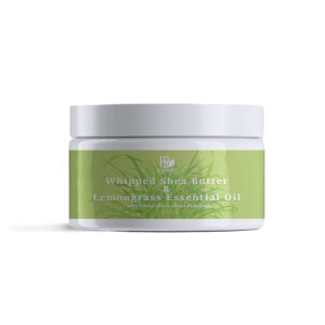 Whipped Shea Butter & Lemongrass Essential Oil (4 Oz.)
