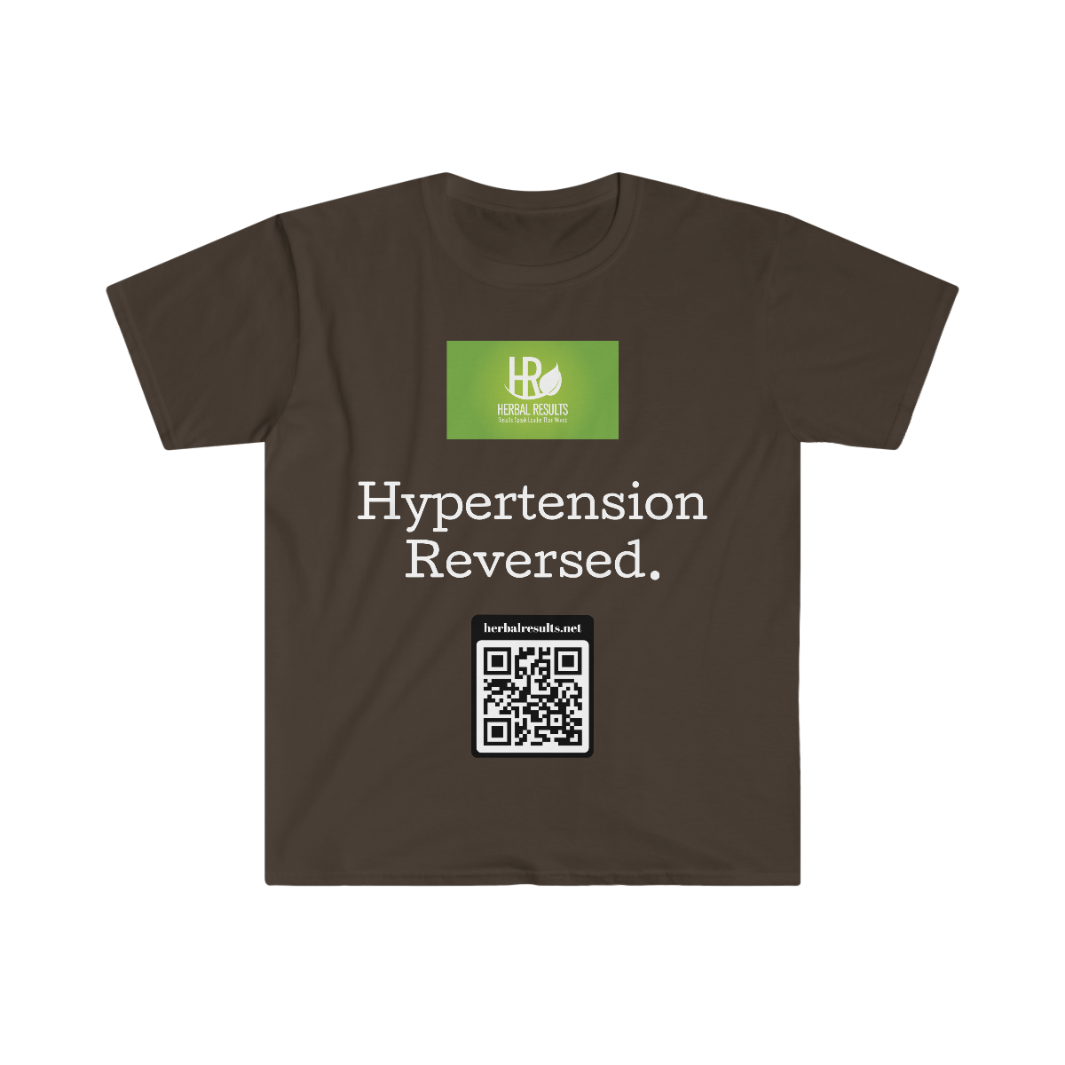 Hypertension Reversed Unisex Softstyle T-Shirt - Image 2