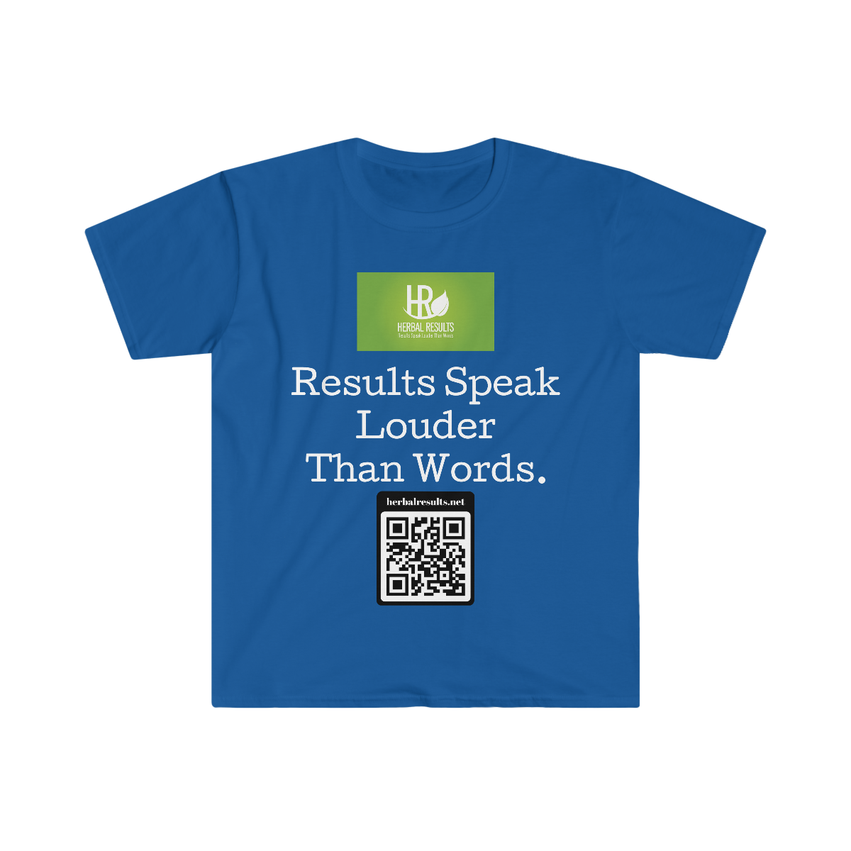 Results Speak Louder Unisex Softstyle T-Shirt - Image 5
