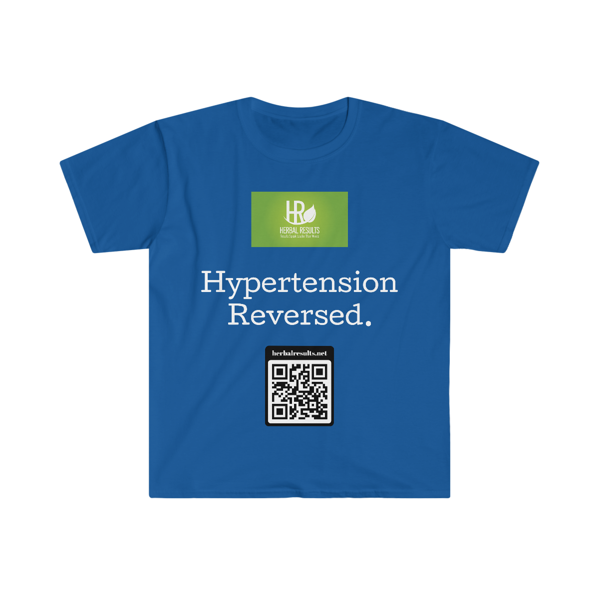 Hypertension Reversed Unisex Softstyle T-Shirt - Image 5