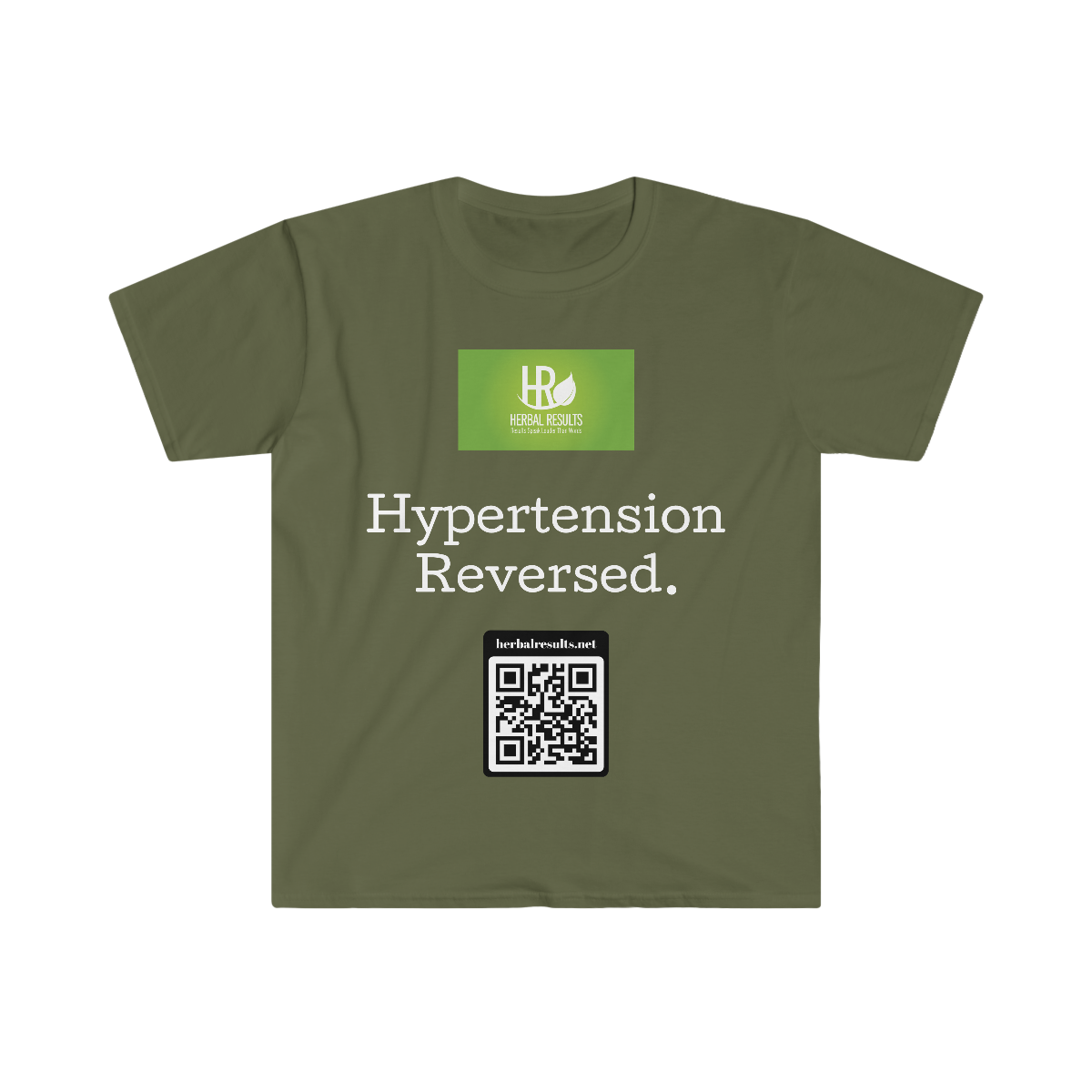 Hypertension Reversed Unisex Softstyle T-Shirt - Image 3