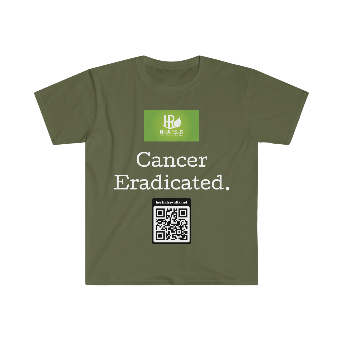 Cancer Eradicated Unisex Softstyle T-Shirt - Image 3