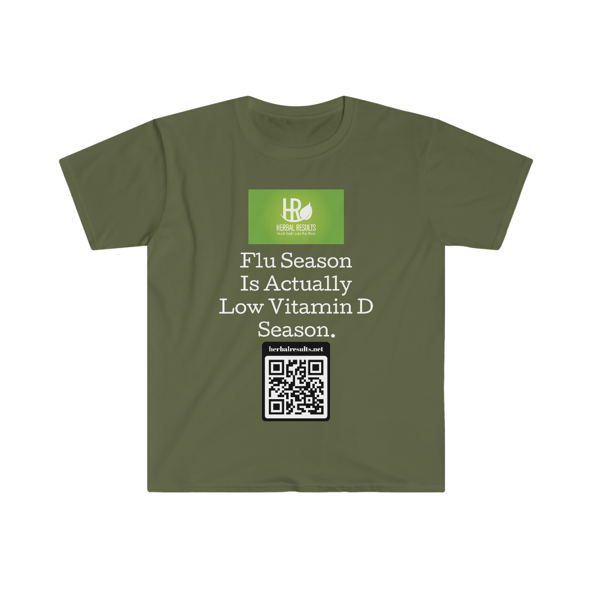 Low Vitamin D Season Unisex Softstyle T-Shirt - Image 3